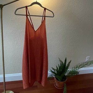 Issey Miyake Plissé Pleats Please Tie Back Dress